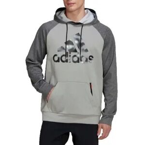 NWOT Adidas AeroReady Unisex Hoodie 3XL Training Grey Colorblock